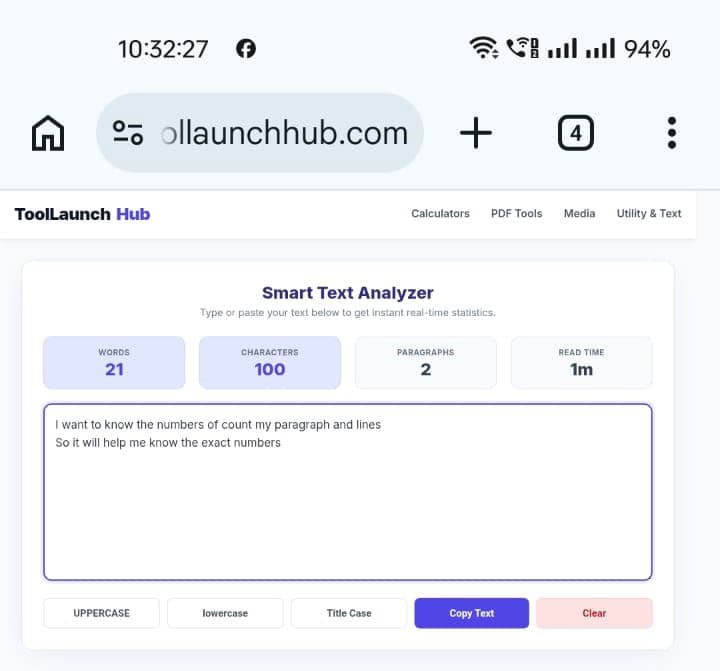 Free Word Counter Tool ToolLaunchHub